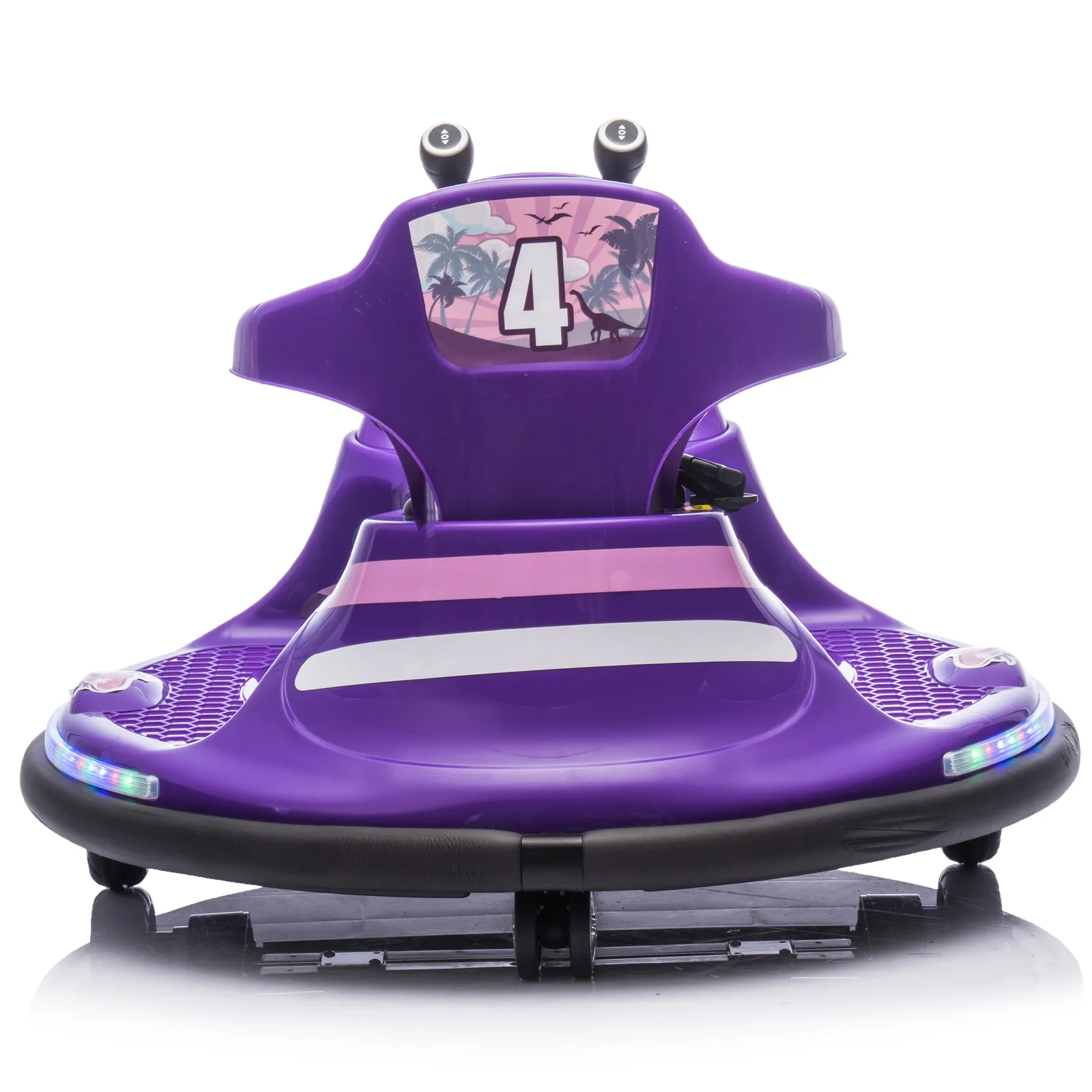 12V Kids Ride-On Bumper Car with Parent Remote Control and 360-Degree Rotation - Image 10