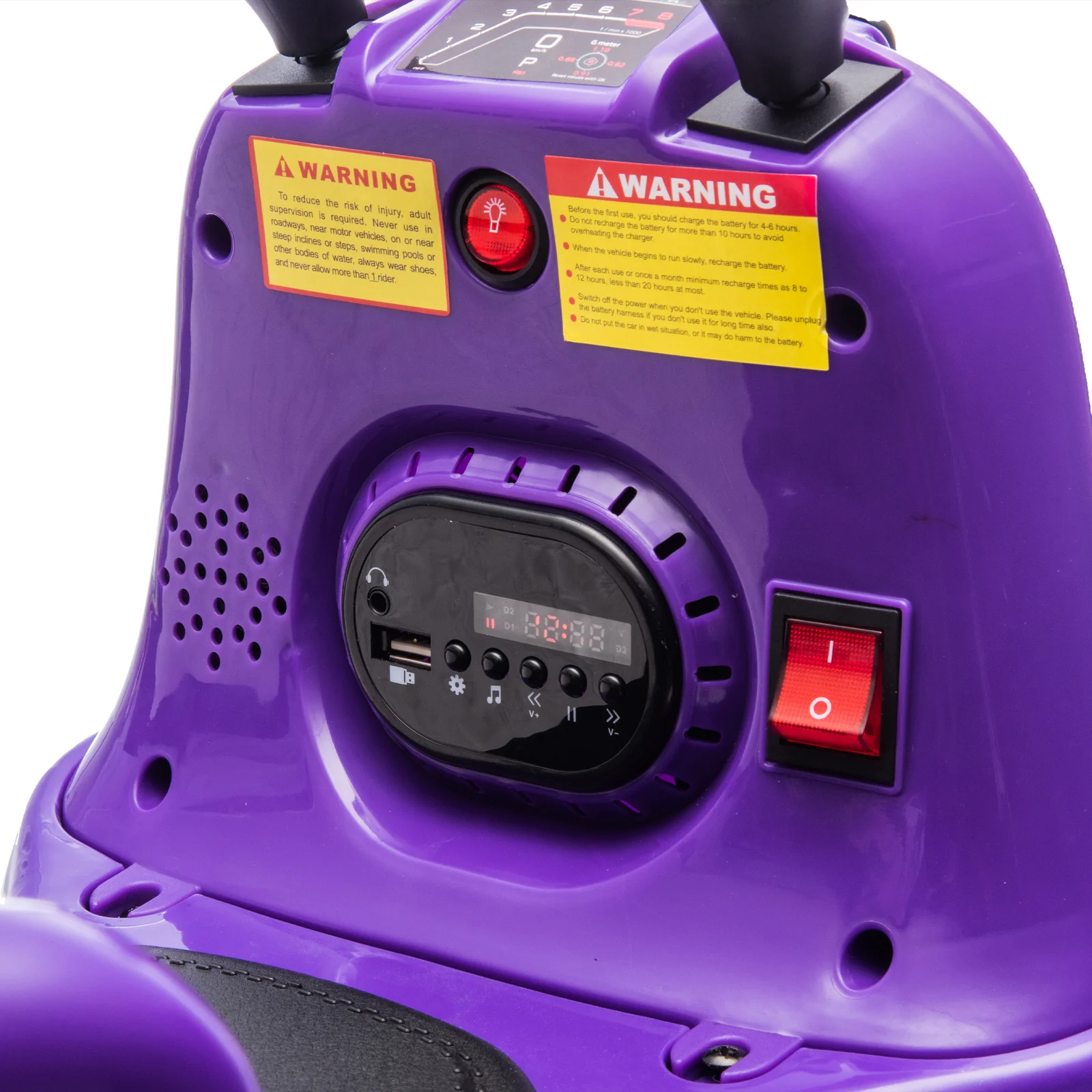 12V Kids Ride-On Bumper Car with Parent Remote Control and 360-Degree Rotation - Image 14