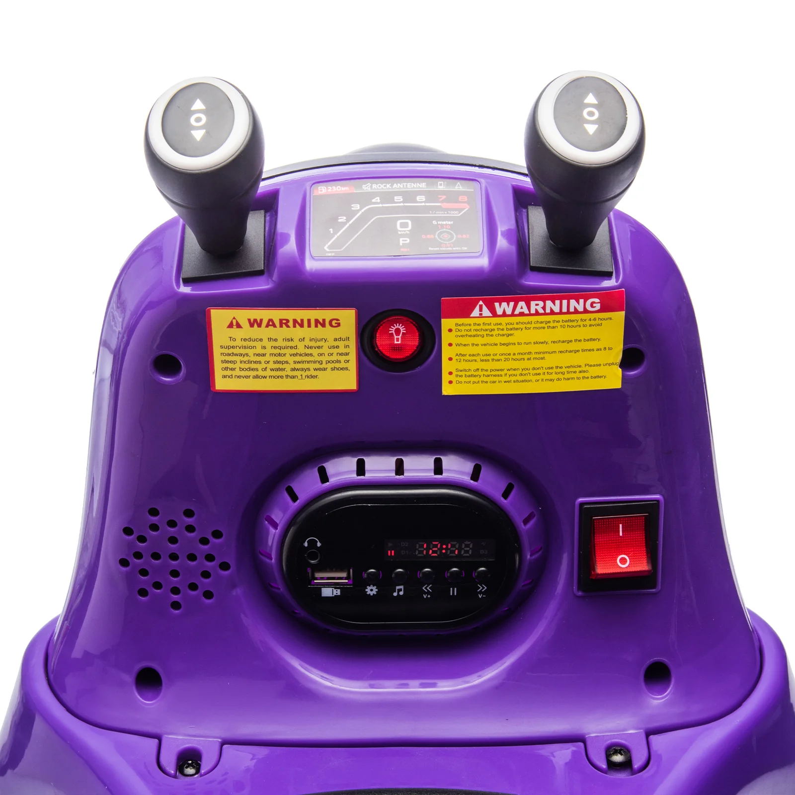 12V Kids Ride-On Bumper Car with Parent Remote Control and 360-Degree Rotation Steering - Image 16