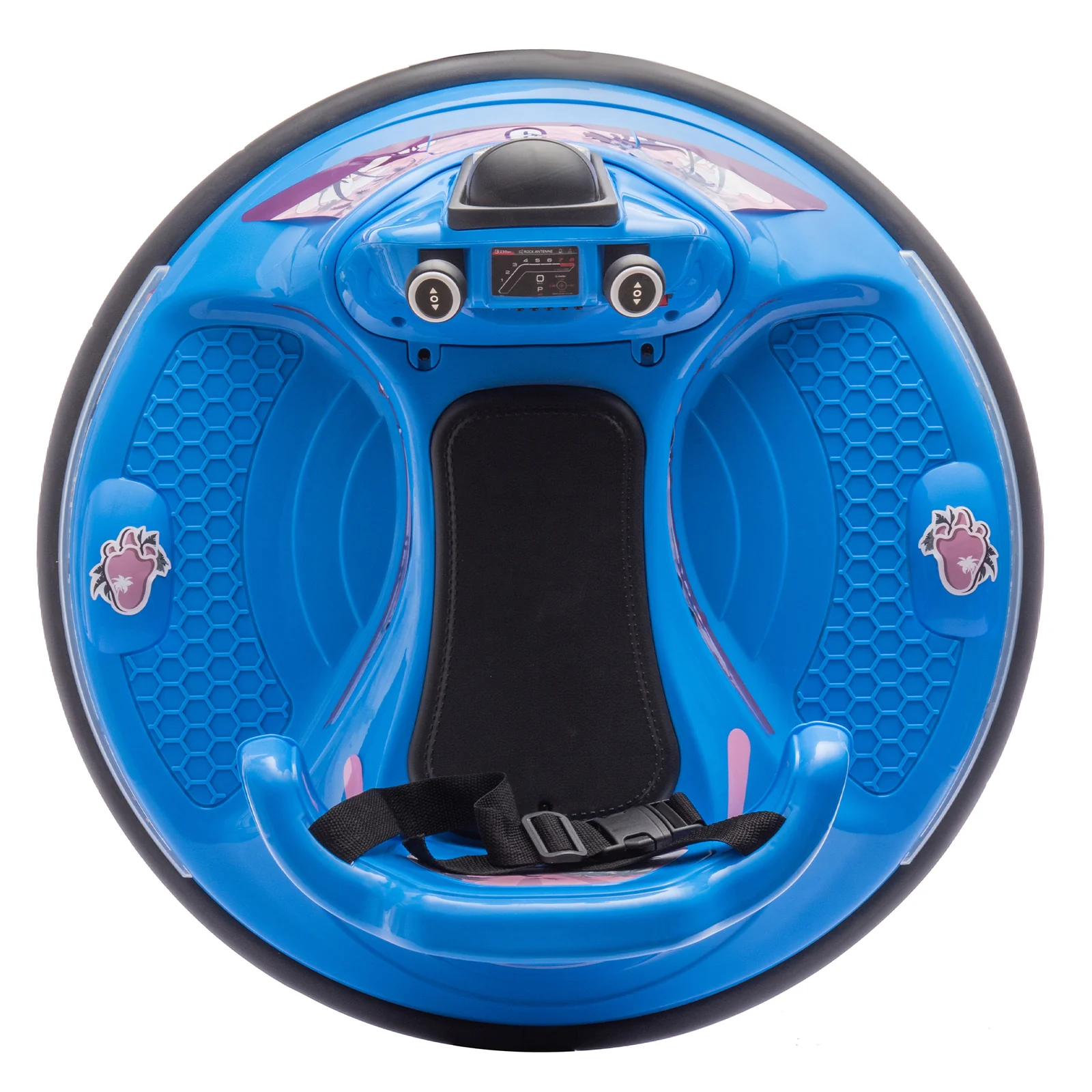 12V Kids Ride-On Bumper Car with Parental Remote Control, 360-Degree Rotation, Two-Handed Steering - Image 14