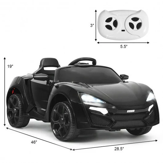 12V Electric Ride-On Car for Kids with 2.4G Remote Control and LED Lights - Image 10