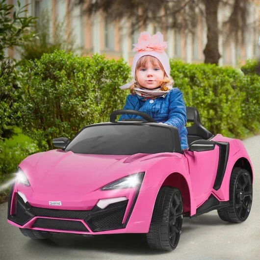 12V Electric Ride-On Car for Kids with 2.4G Remote Control and LED Lights - Image 3