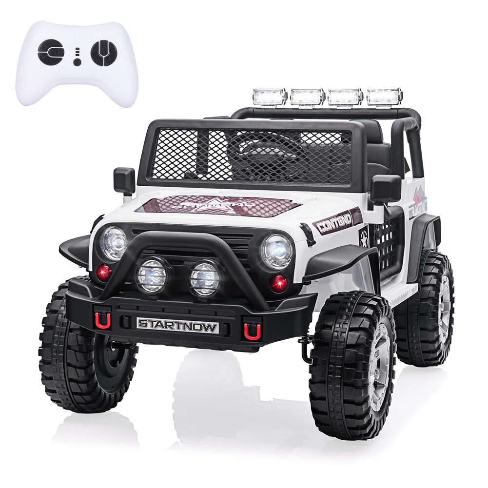 12V Electric 2-Seater Kids Ride-On Jeep Truck with Remote Control - Image 18