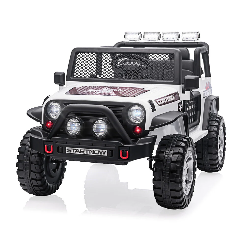 12V Electric 2-Seater Kids Ride-On Jeep Truck with Remote Control - Image 19