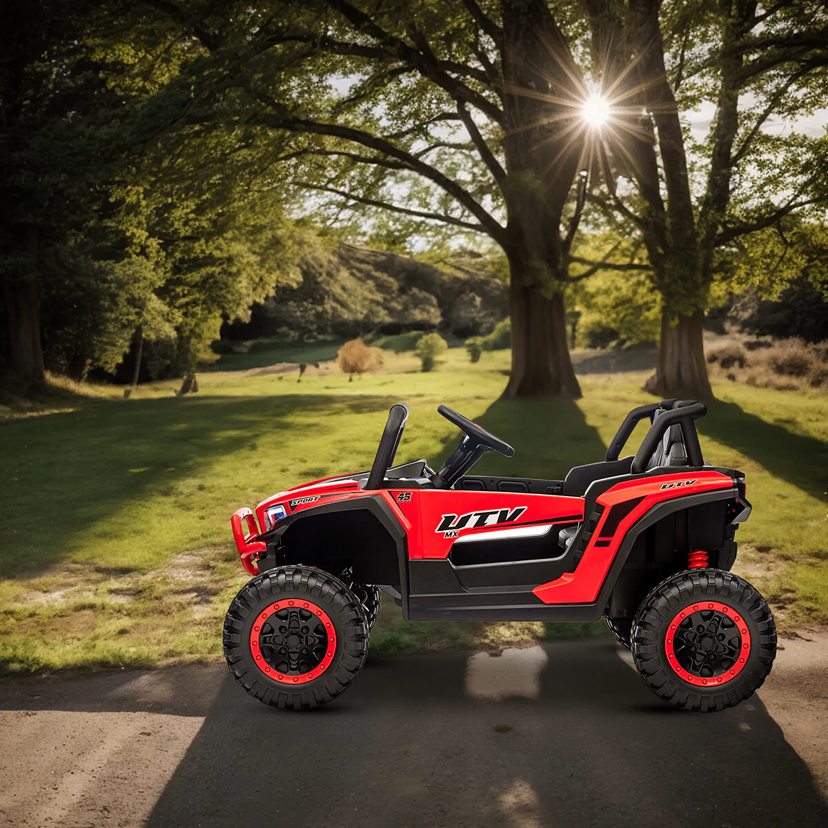 12V Electric 2-Seater Ride-On Truck for Kids with Remote Control - Image 6