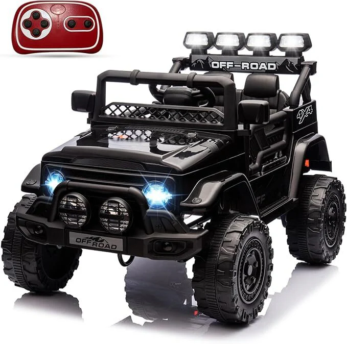 12V Kids Ride-On 4-Wheeler Truck Car Toy for Big Kids with 5MPH Max Speed - Image 10