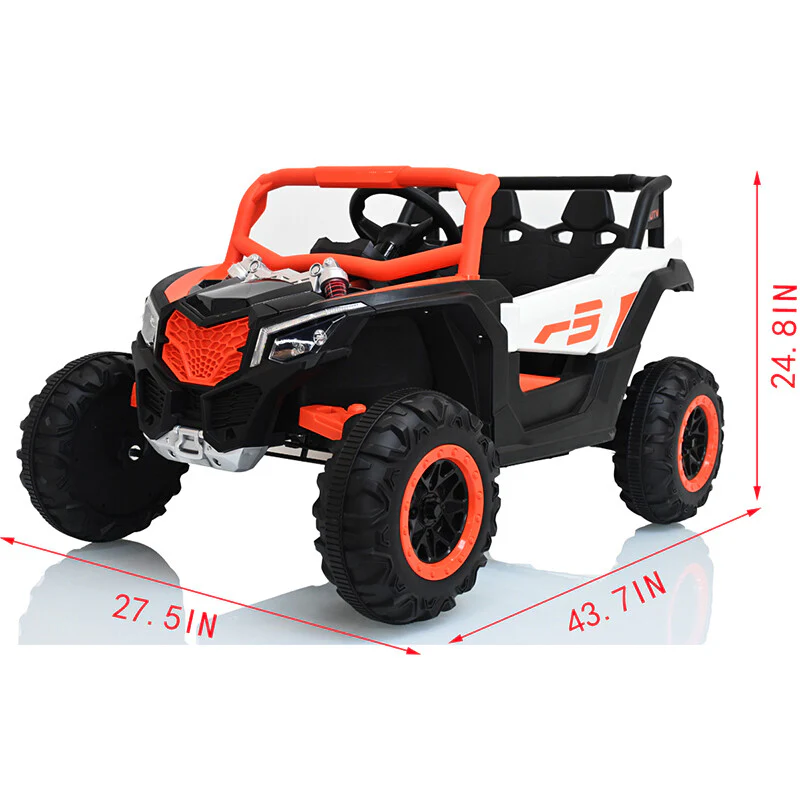 12V Electric 4WD Kids Ride-On Car with Remote Control, 1.8-3.2 MPH Speed for Ages 3-6 - Image 2