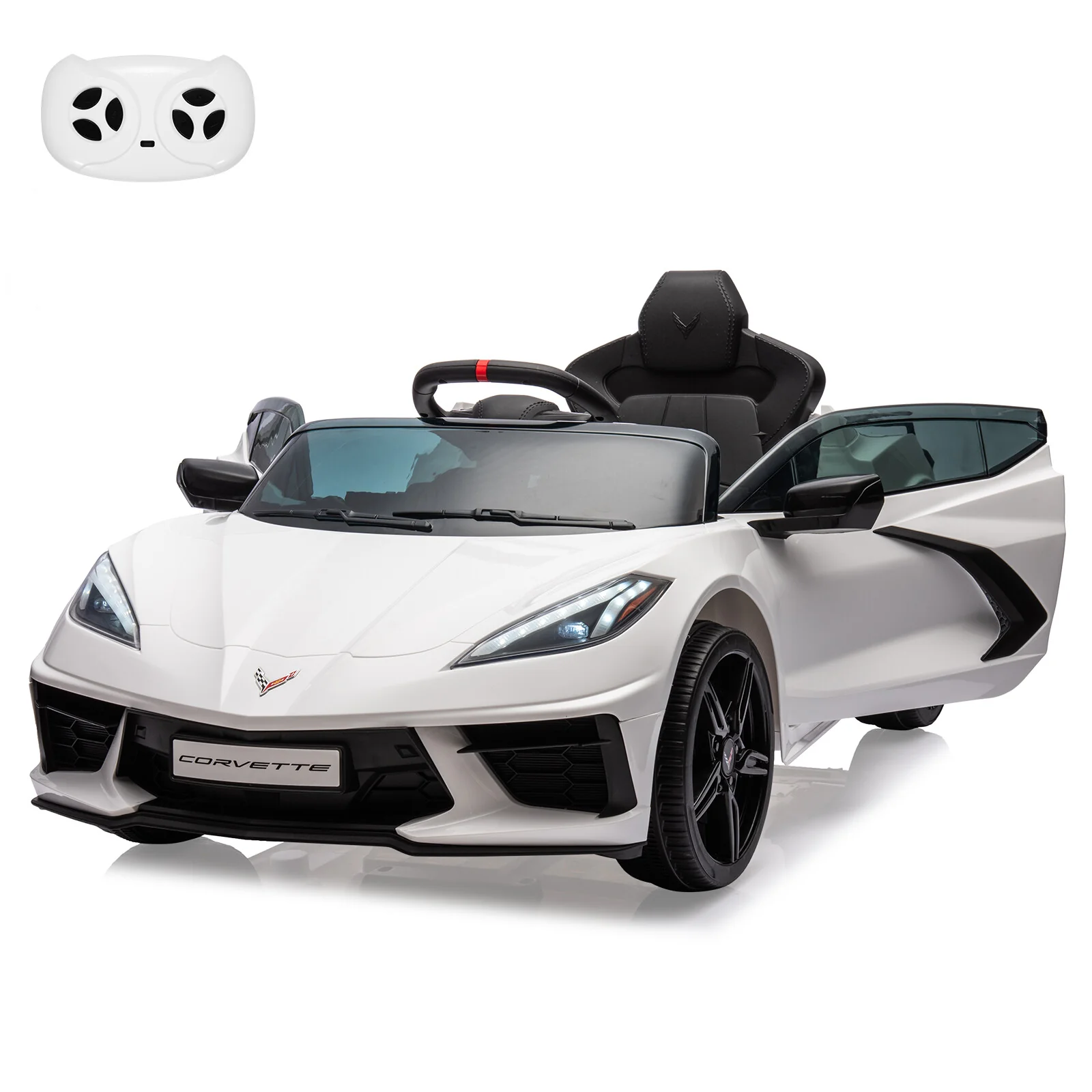 12V Electric Battery-Powered Kids Ride-On Sports Car with Remote Control - Image 18