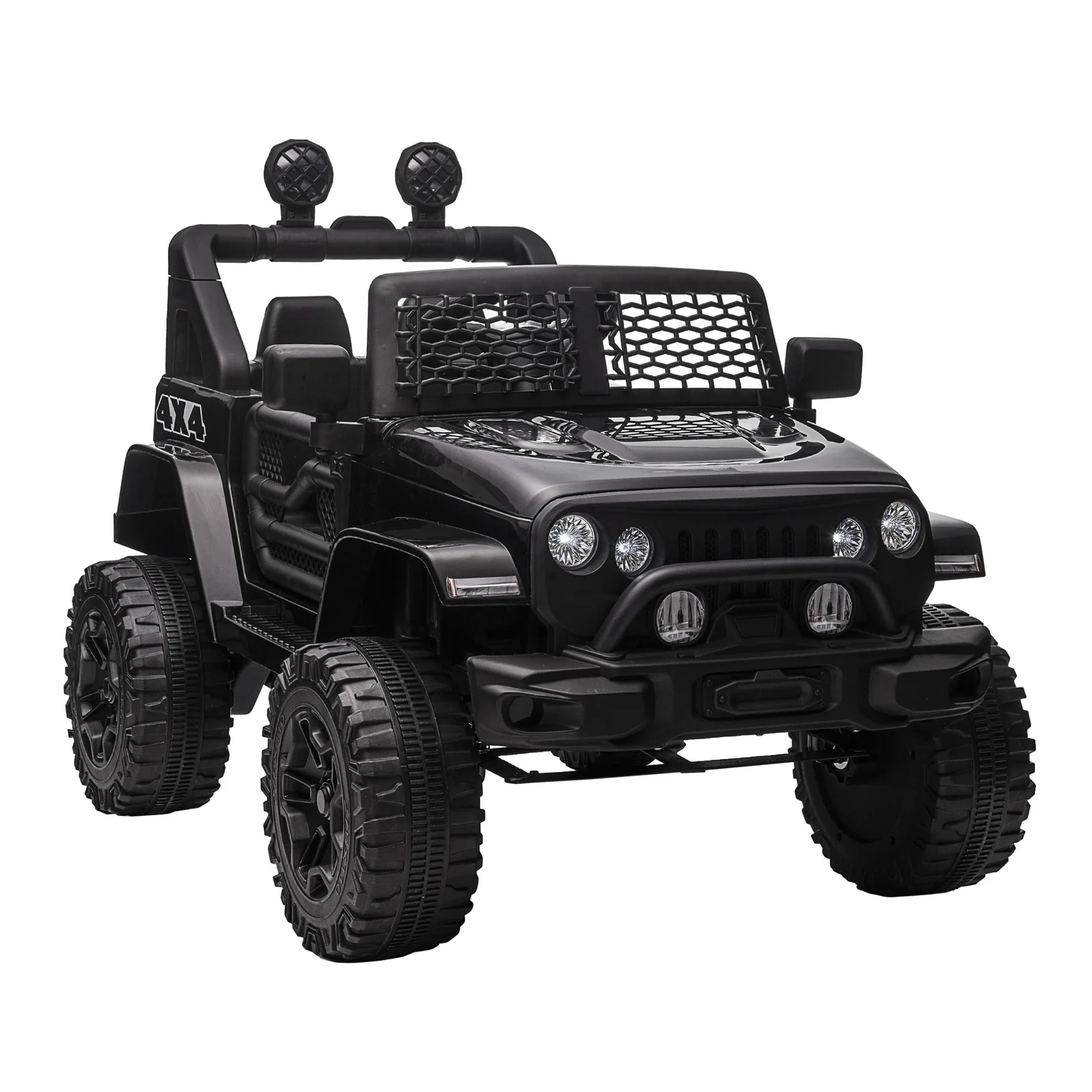 12V Electric Battery-Powered Kids Off-Road Ride-On Truck with Remote Control