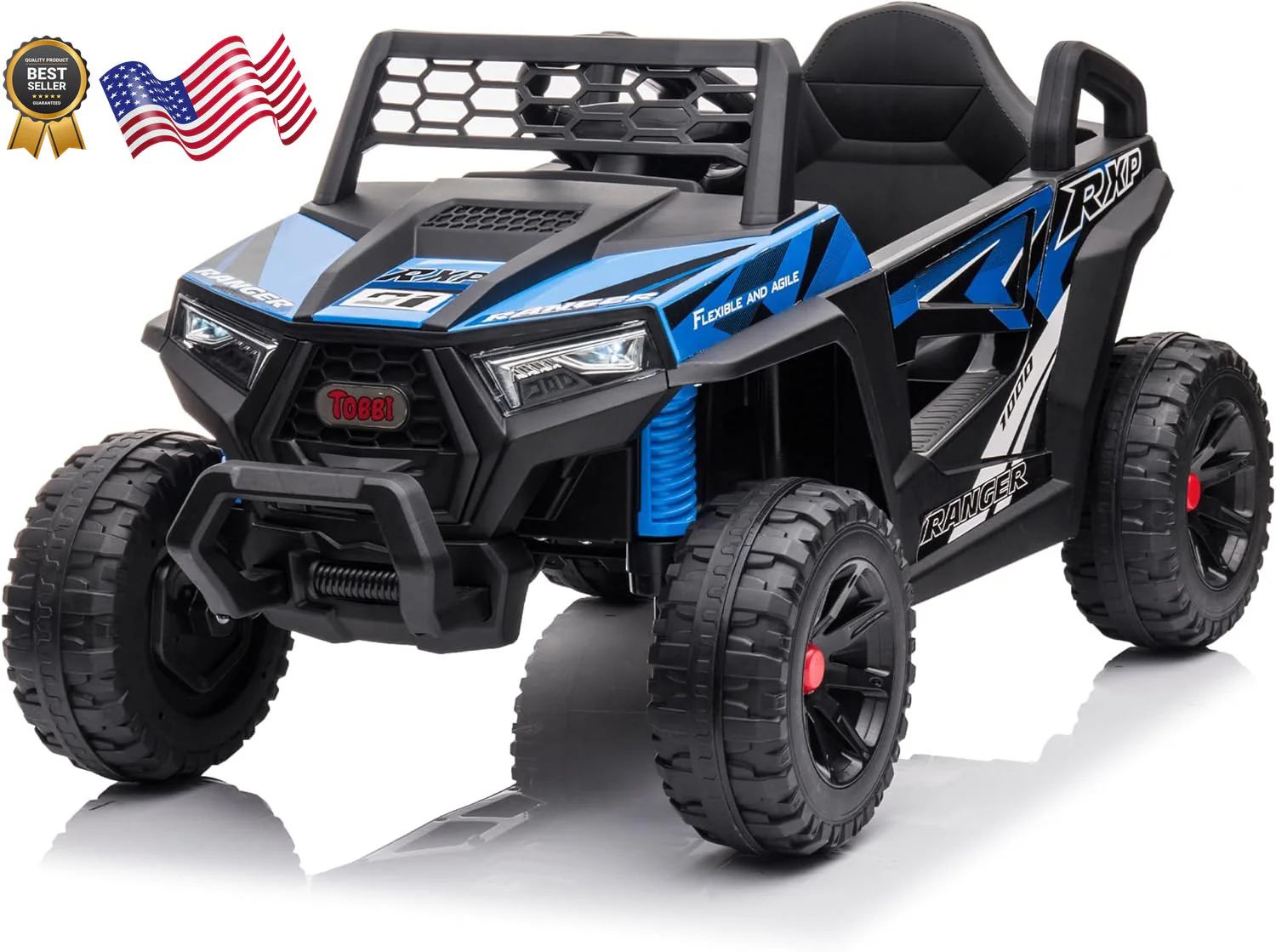 12V Electric Kids Ride-On Off-Road UTV Truck with Forward and Reverse Functions