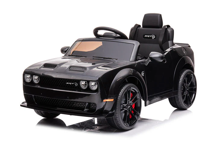 12V Electric Licensed Dodge Challenger Ride-On Car Toy for Kids Ages 3-8 - Image 8