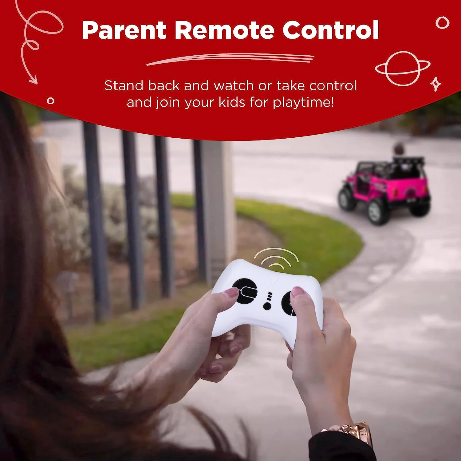 12V Battery-Powered Kids Off-Road Ride-On Truck with Parent Remote Control - Image 10
