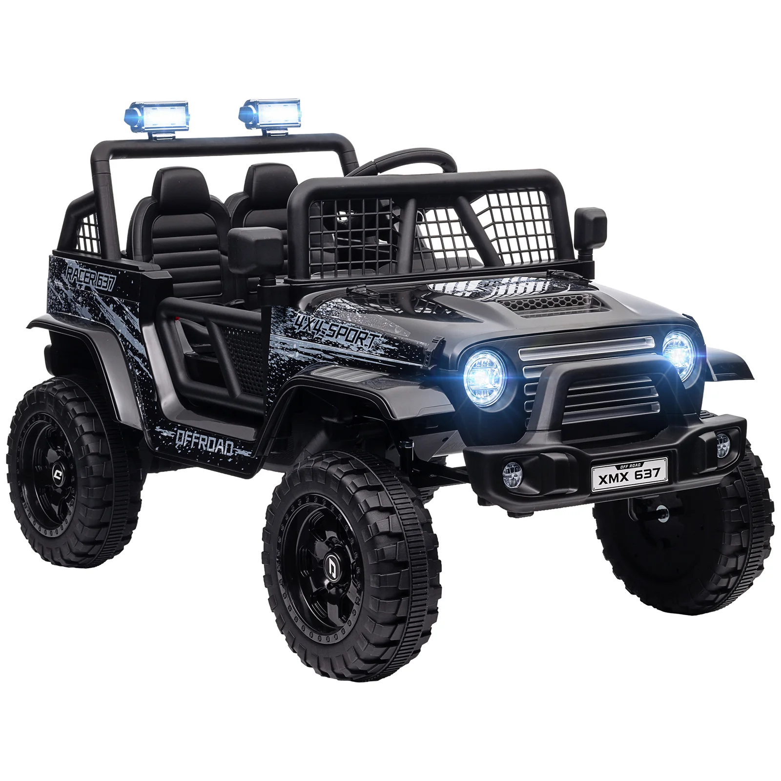 12V Kids Ride-On Truck with Remote Control, 4 Suspension Wheels, 3 MPH - Image 11
