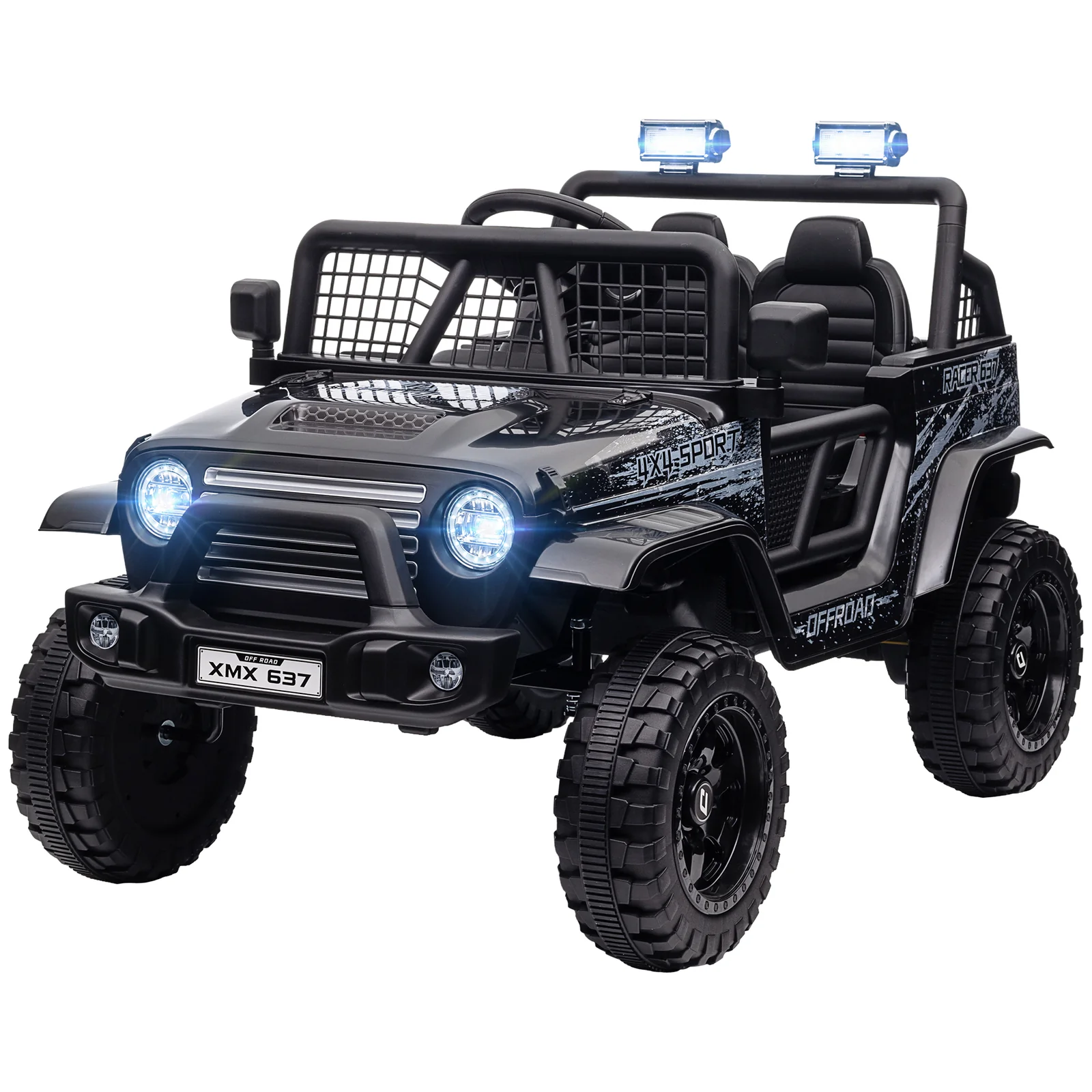 12V Kids Ride-On Truck with Remote Control, 4 Suspension Wheels, 3 MPH - Image 12