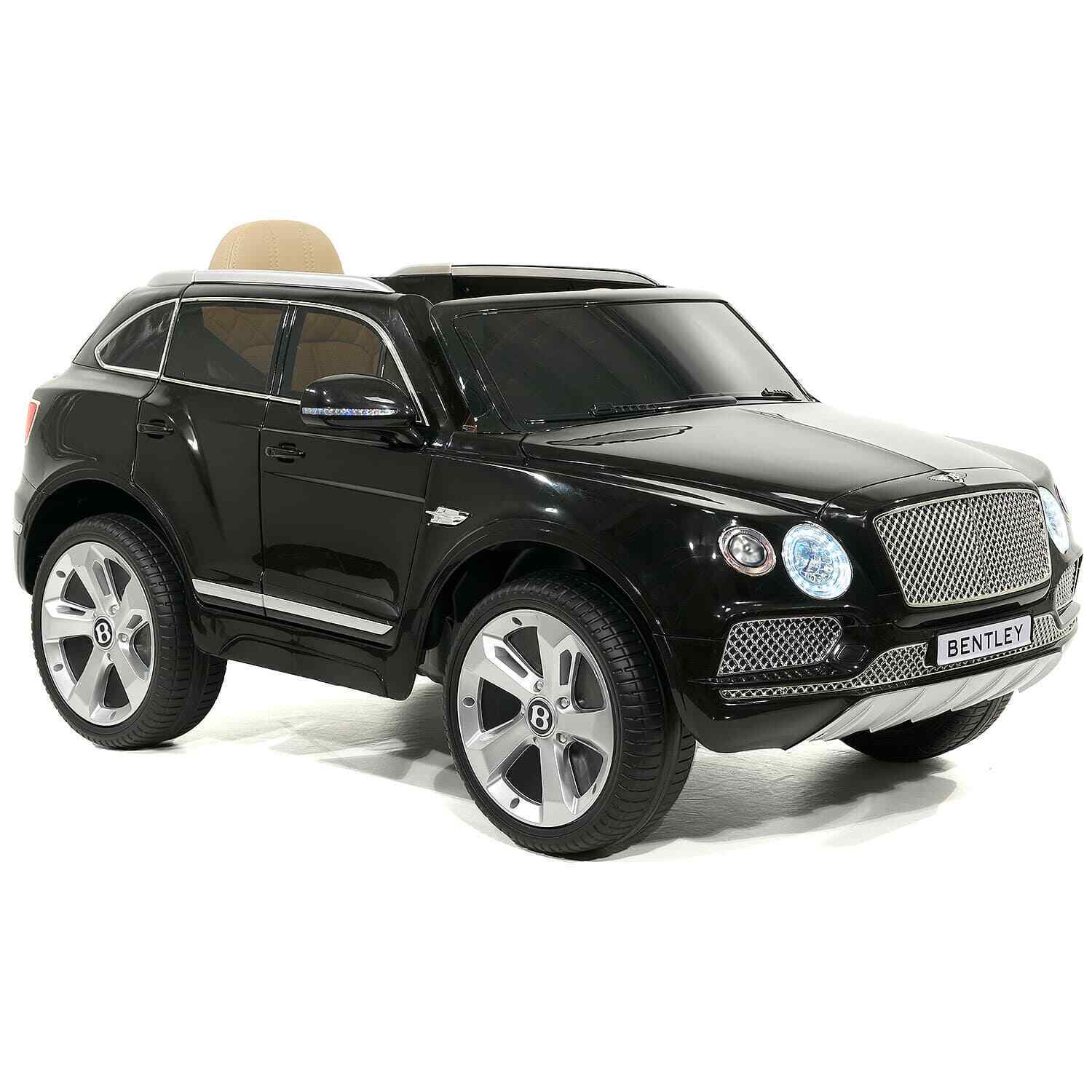 12V Kids Ride-On Car SUV with Licensed Bentley Bentayga Design, EVA Rubber Tires, 2 Motors, and Remote Control - Image 5