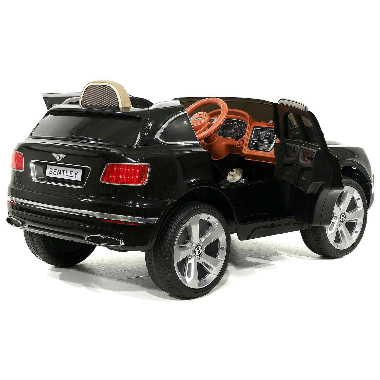 12V Kids Ride-On Car SUV with Licensed Bentley Bentayga Design, EVA Rubber Tires, 2 Motors, and Remote Control - Image 6