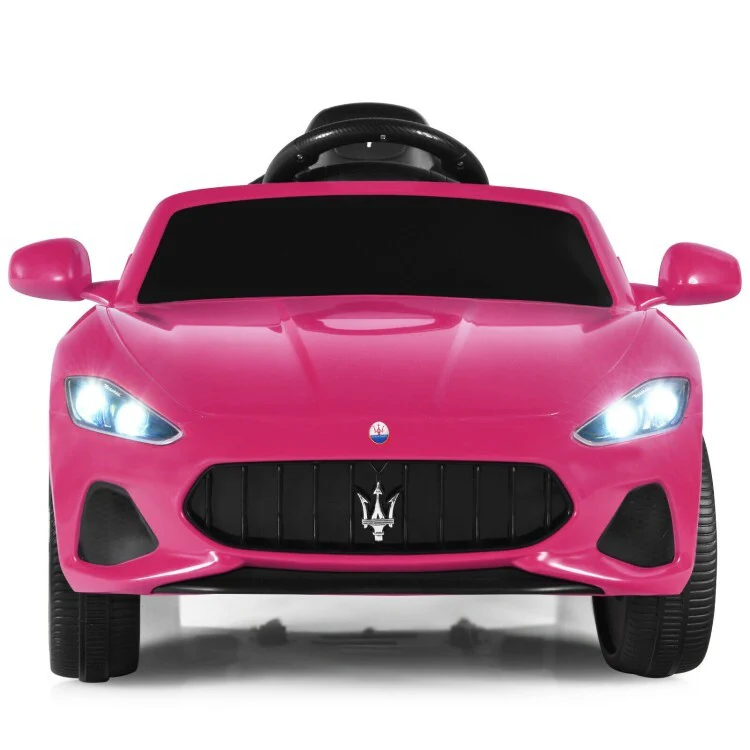 12V Remote Control Ride-On Car for Toddler Girls with Lights and Music, Pink - Image 9