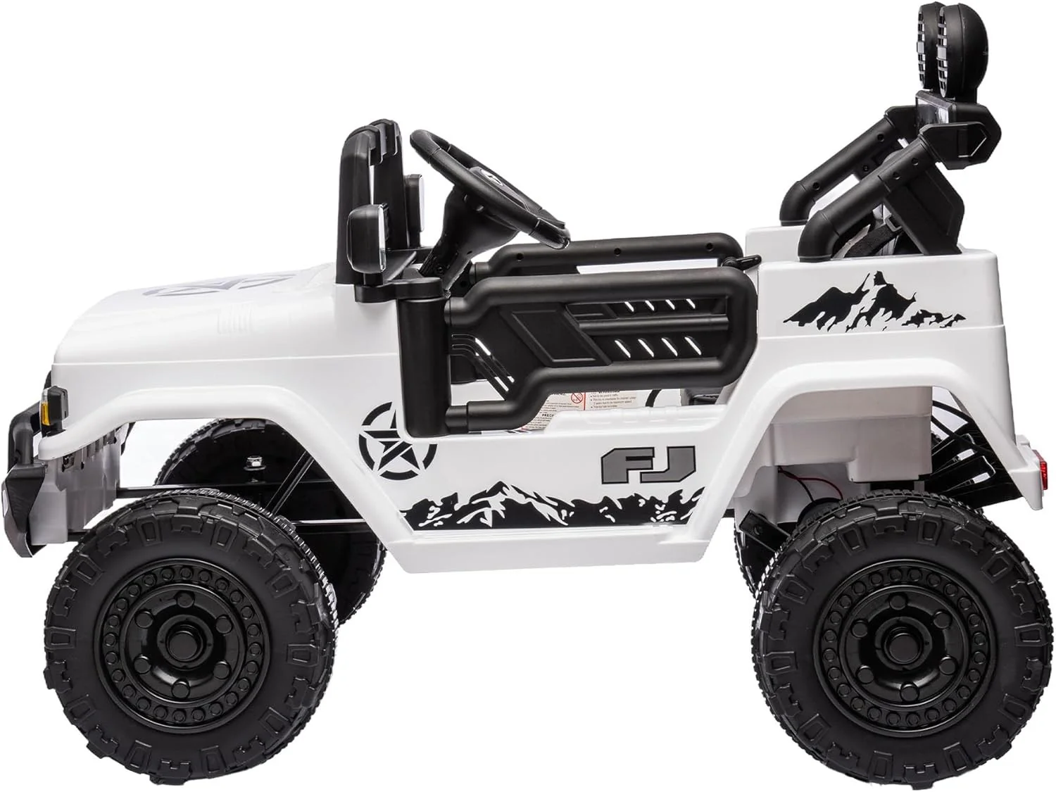 12V Kids Ride-On Car Toyota FJ Cruiser with 2.4G Remote Control and MP3 USB Bluetooth - Image 6