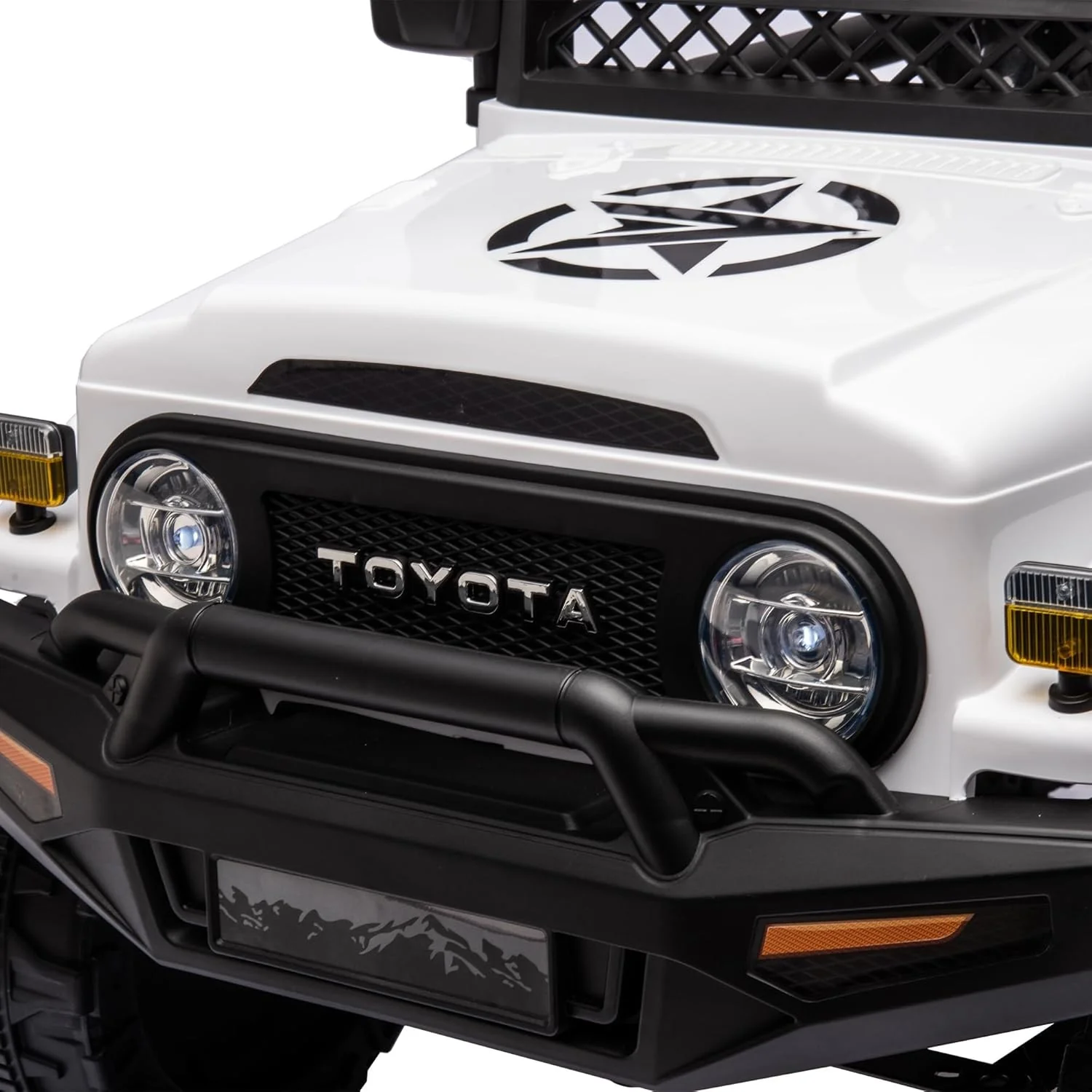 12V Kids Ride-On Car Toyota FJ Cruiser with 2.4G Remote Control and MP3 USB Bluetooth - Image 9