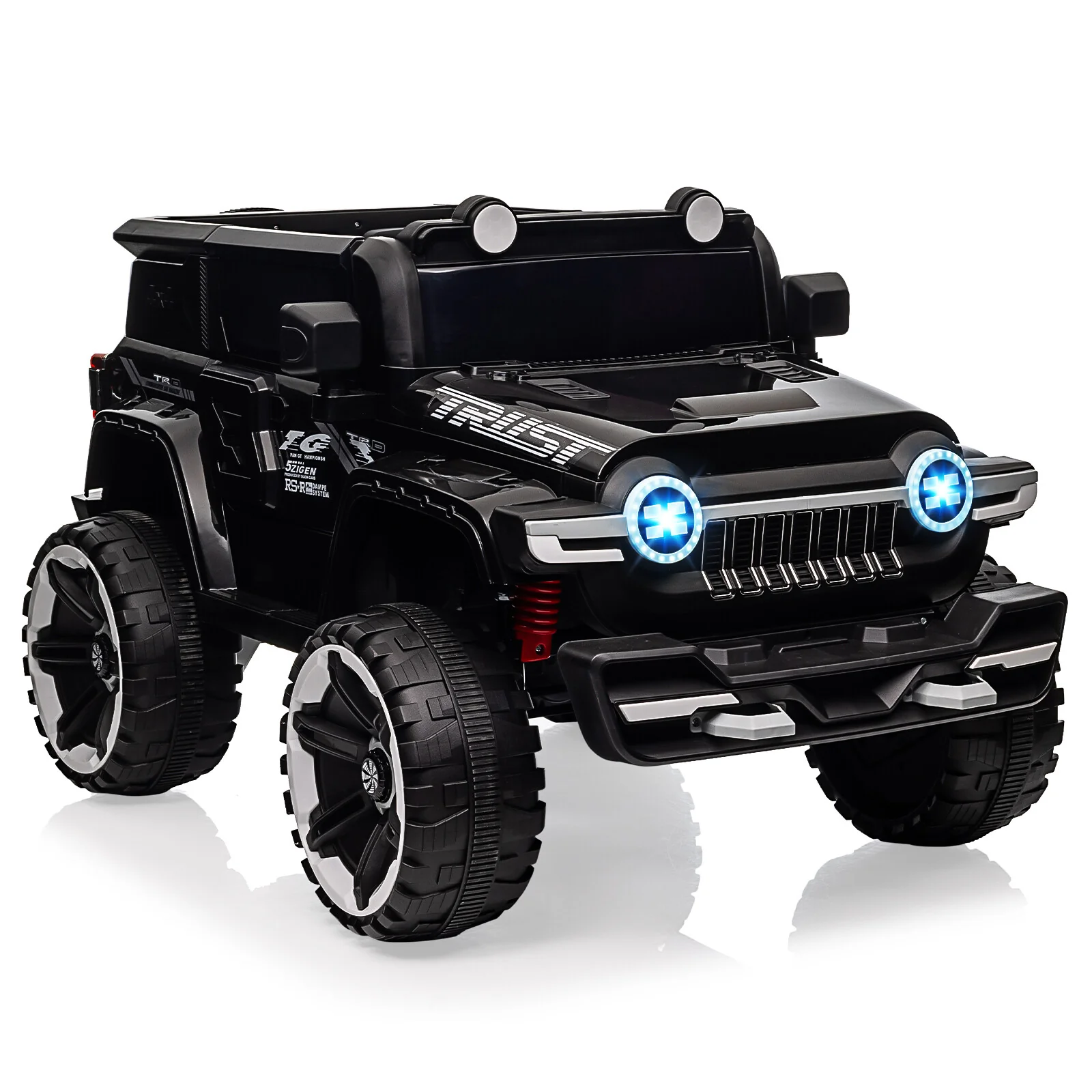 12V 2-Seater Kids Electric Ride-On Truck with 2.4G Remote Control - Image 10