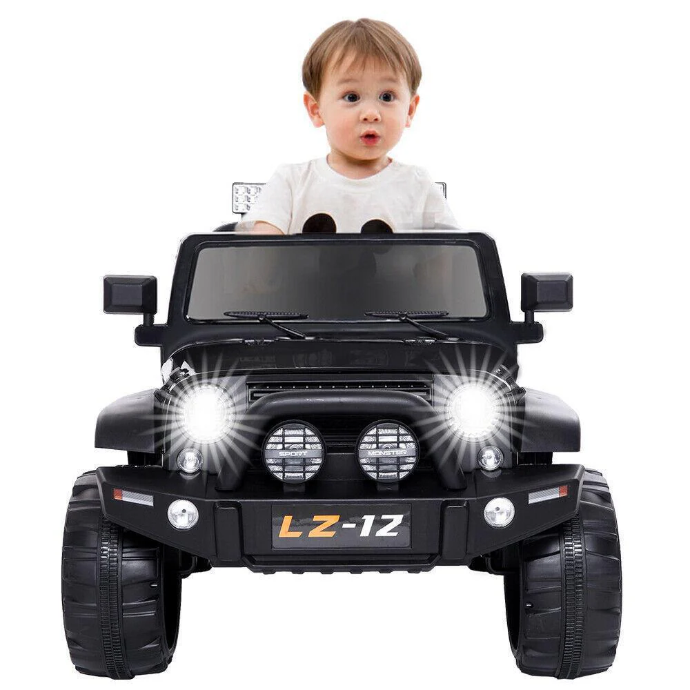 12V Kids Ride On Car with Music, Remote Control, and 3 Speed Options - Perfect Gift for Children - Image 5