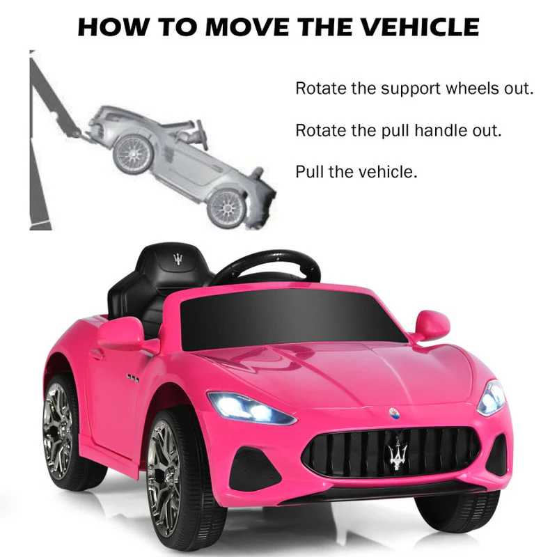 12V Electric Kids Ride-On Car with Remote Control and LED Lights - Image 9