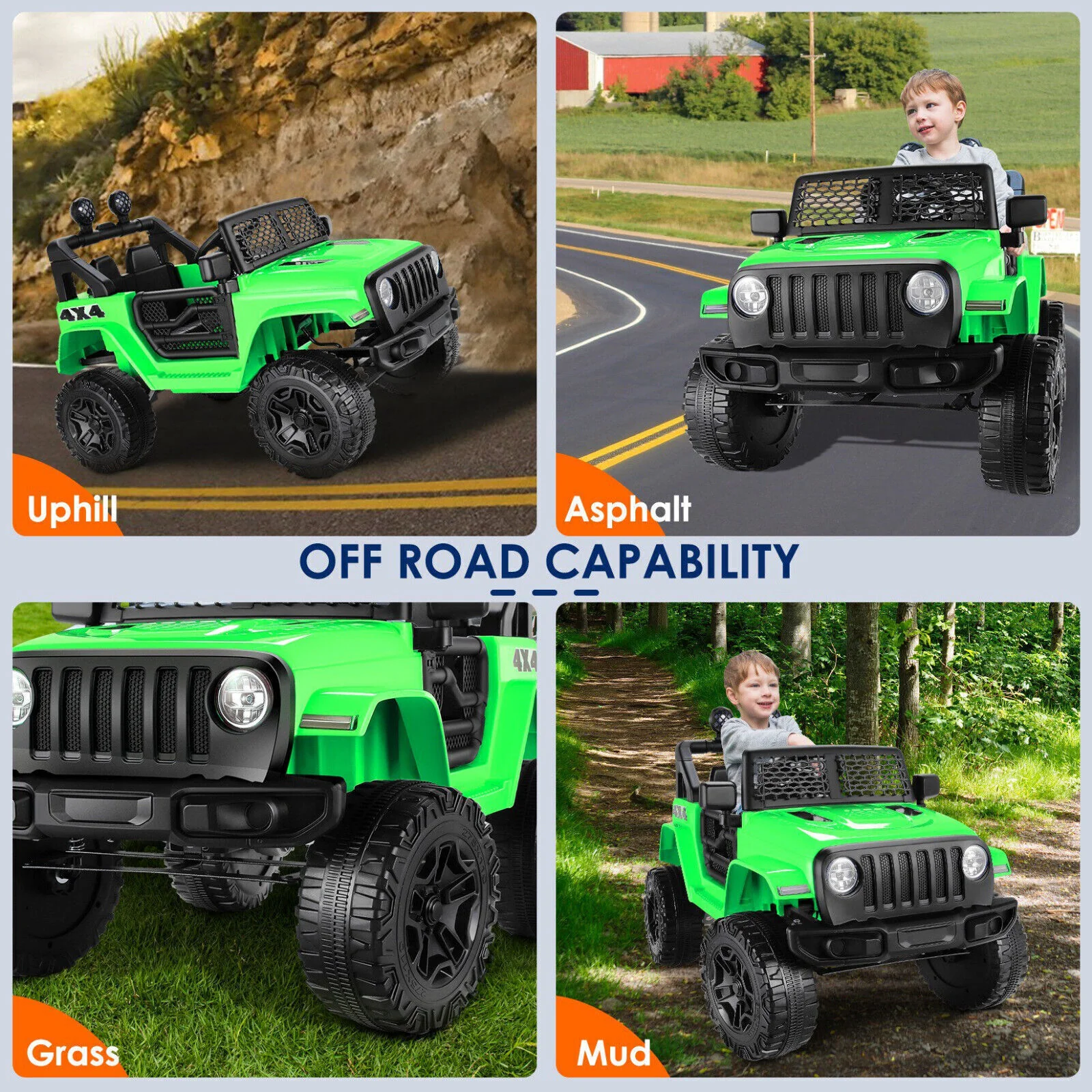 12V Kids Ride On Car with Remote Control, Bluetooth, and USB Connectivity - Image 49