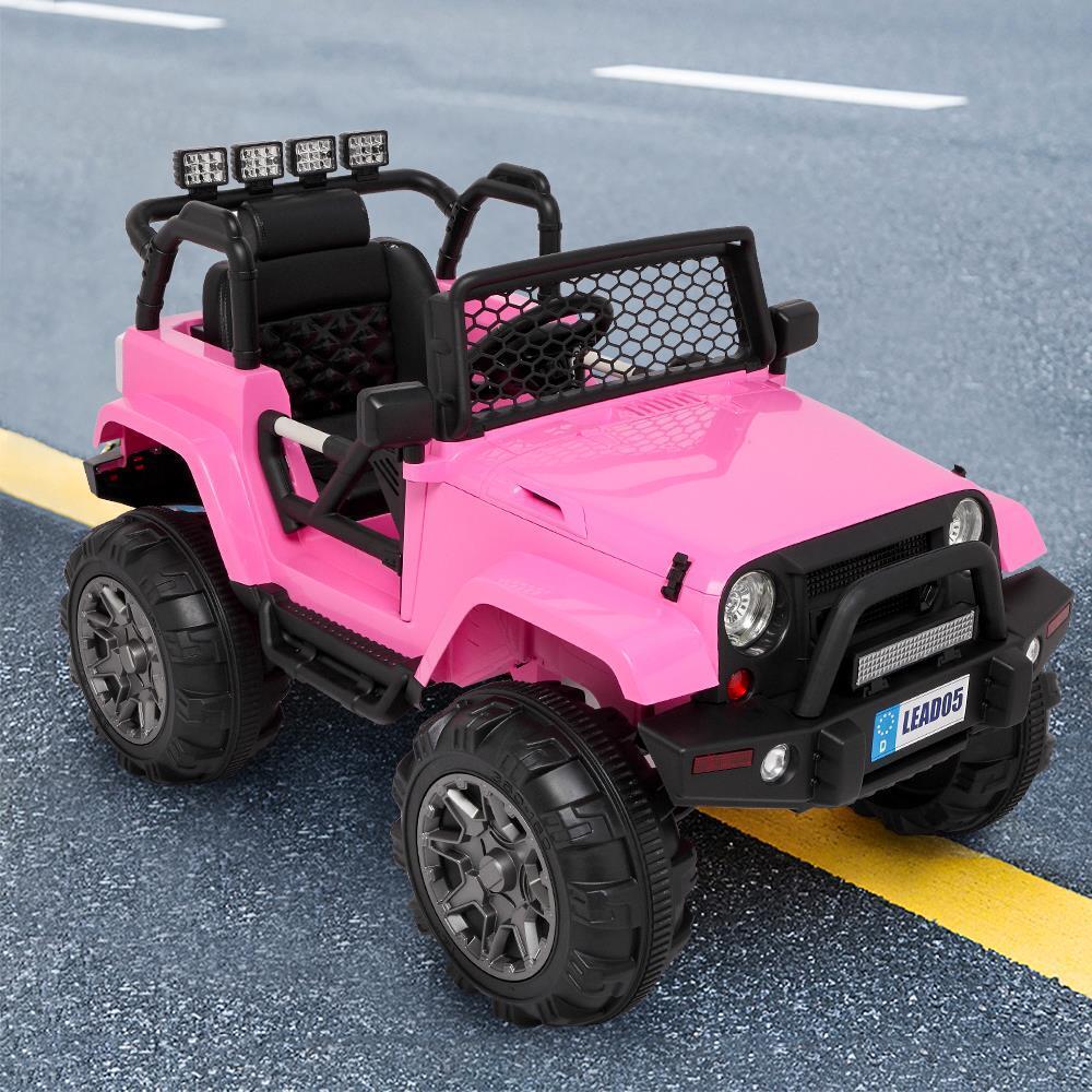 12V Kids Ride on Car with Remote Control, Lights, Music, and Safety Features by LEADZM - Image 9