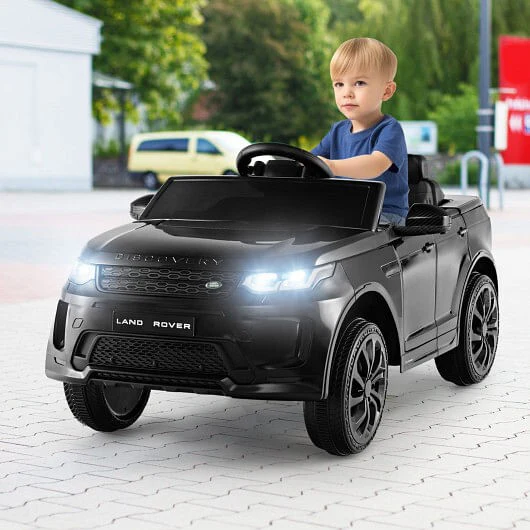12V Kids Ride-On Car with Remote Control, Lockable Doors, Slow Start System, and LED Lights - Image 3