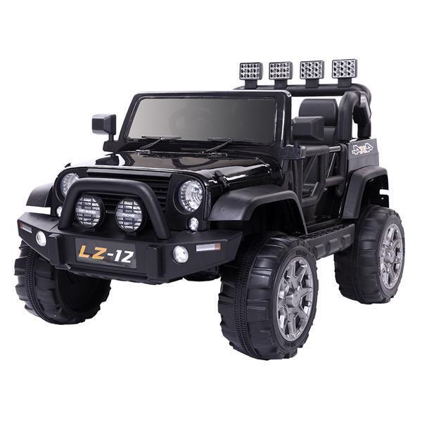 12V Kids Ride On Car with Remote Control - Rechargeable Battery, 4 mph Speed, Black - Image 5
