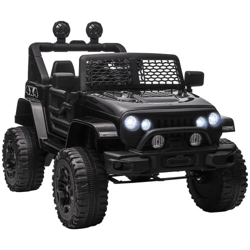 12V Kids Electric Ride-On Car with Remote Control, Power Wheels, and LED Lights - Image 2