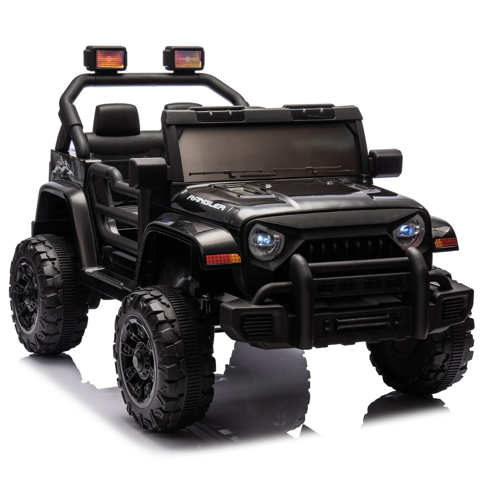 12V Electric Ride-On Car for Kids Ages 2-4 with Parental Remote Control and Slow Start - Image 5