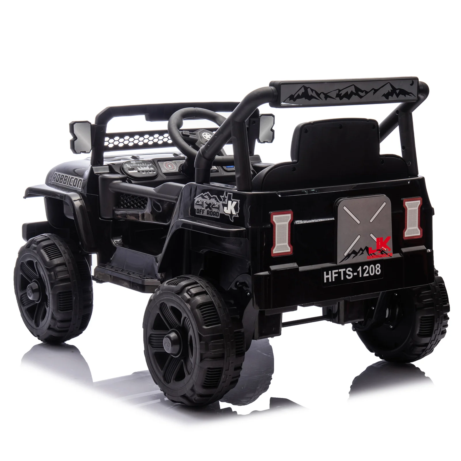 12V Kids Electric Ride-On Truck Car with Parental Remote Control and LED Lights Toy - Image 16