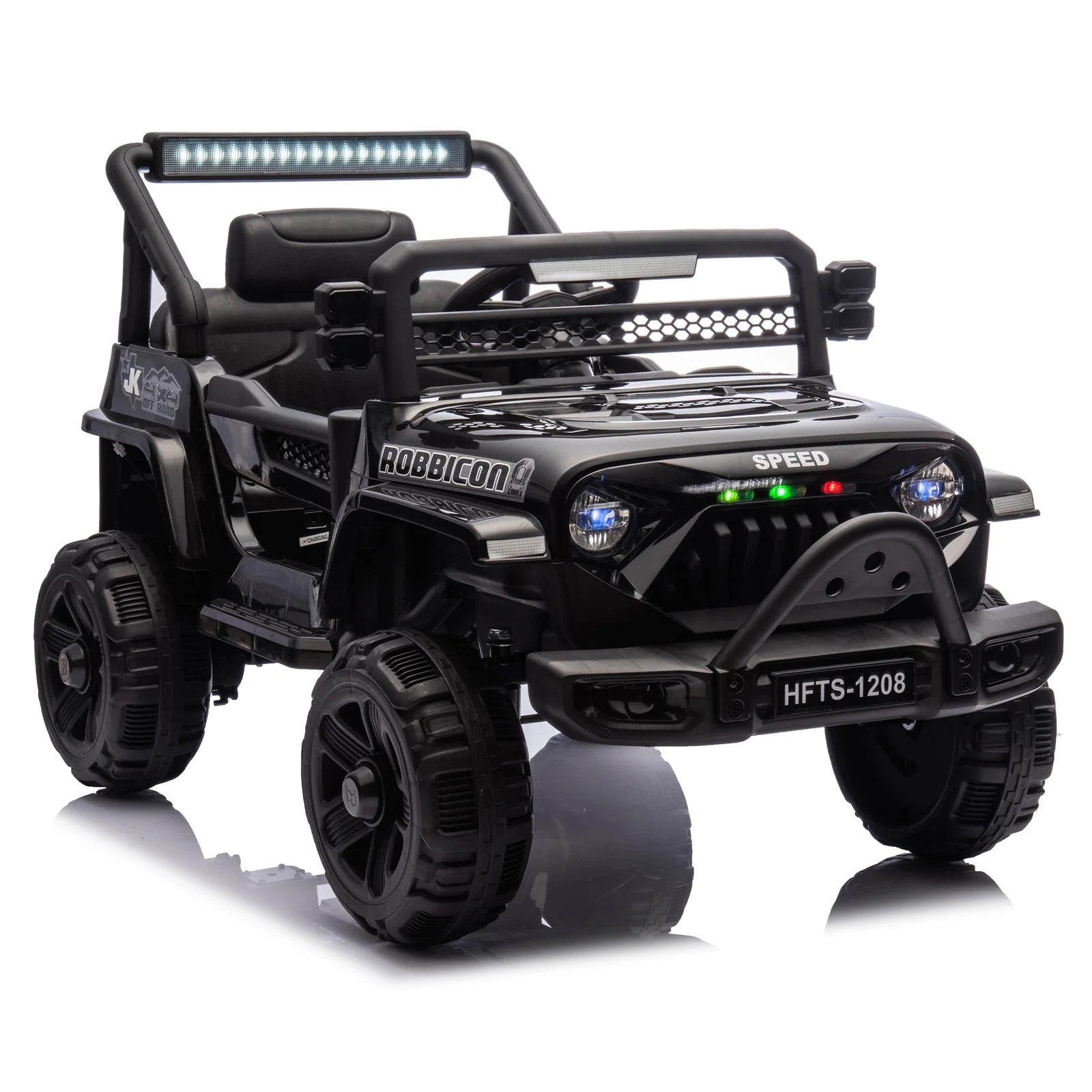 12V Kids Electric Ride-On Truck Car with Parental Remote Control and LED Lights Toy - Image 19