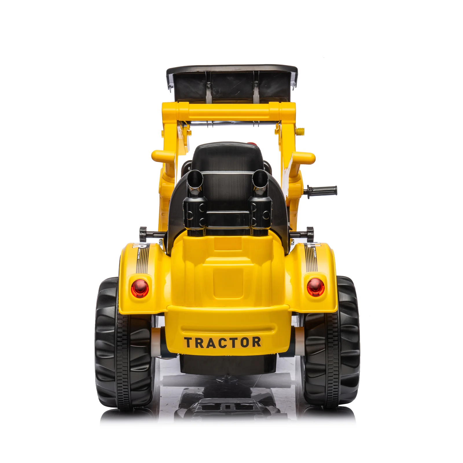 12V Battery-Powered Kids Ride-On Excavator Front Loader Construction Vehicle - Image 7