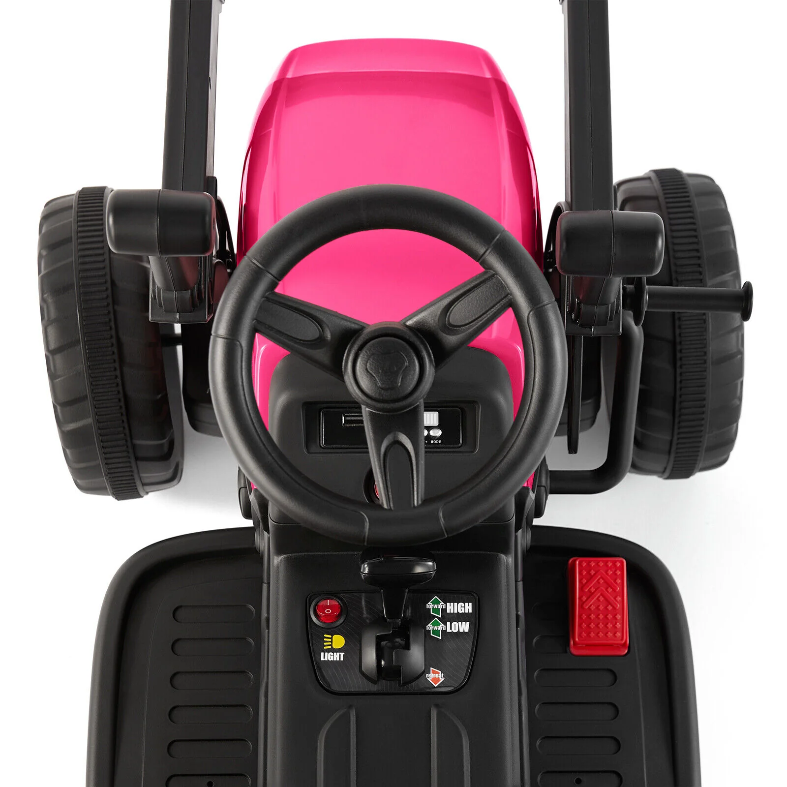 12V Kids Ride On Excavator with Music and Remote Control - 3 Speed Options - Image 9