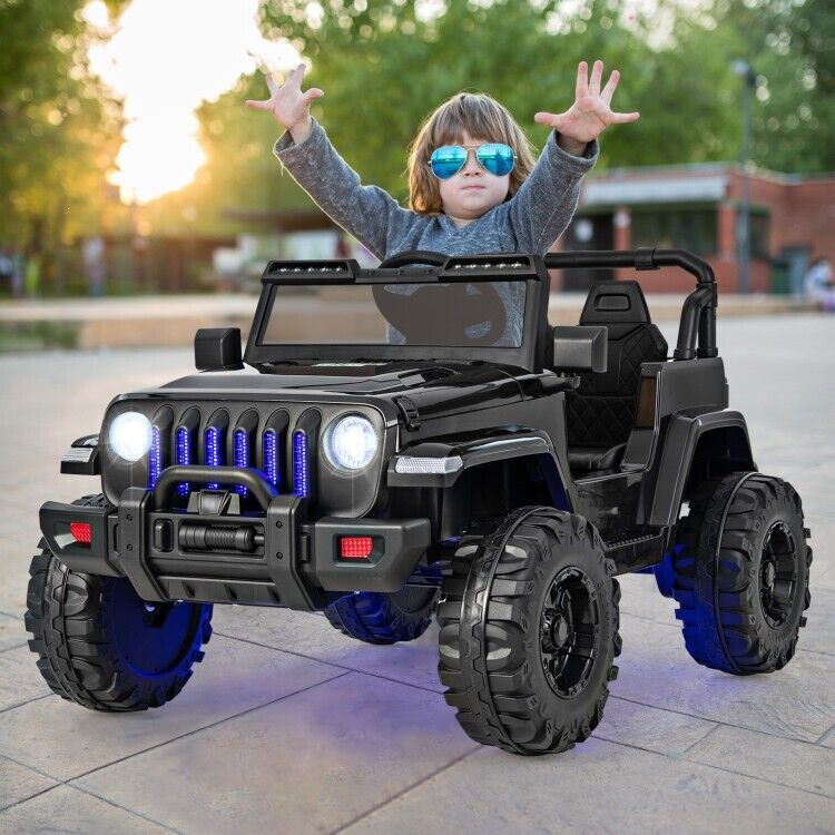 12V Kids Ride-on Jeep Car with Remote Control - Perfect Gift for Toddlers - Image 3