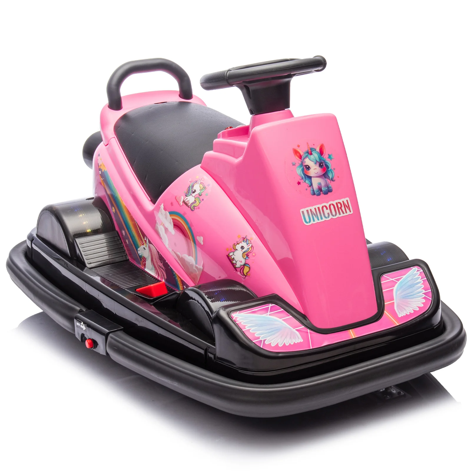 12V Kids Ride-On Motor Bumper Car with 360-Degree Rotation System - Image 5