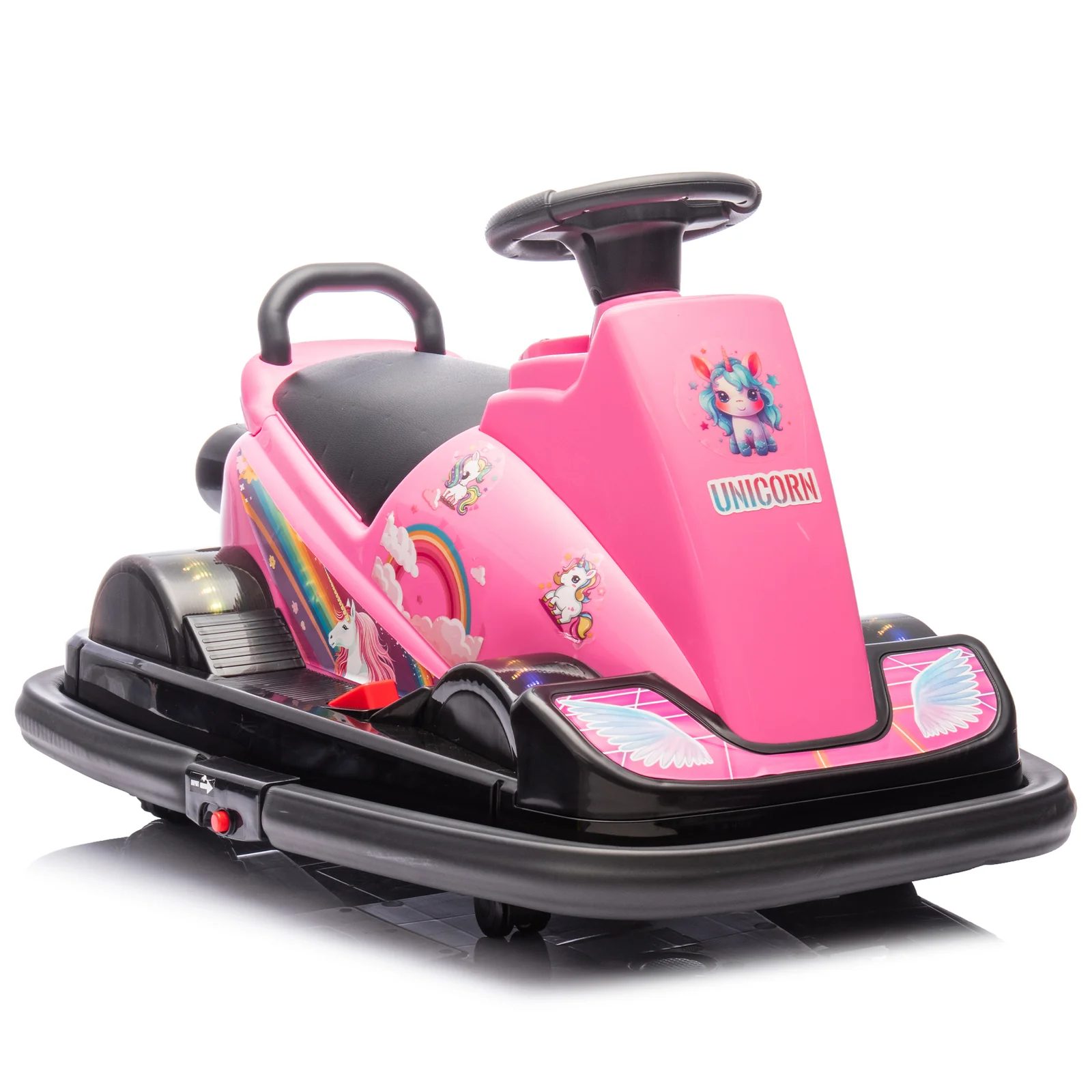 12V Kids Ride-On Motor Bumper Car with 360-Degree Rotation System - Image 6