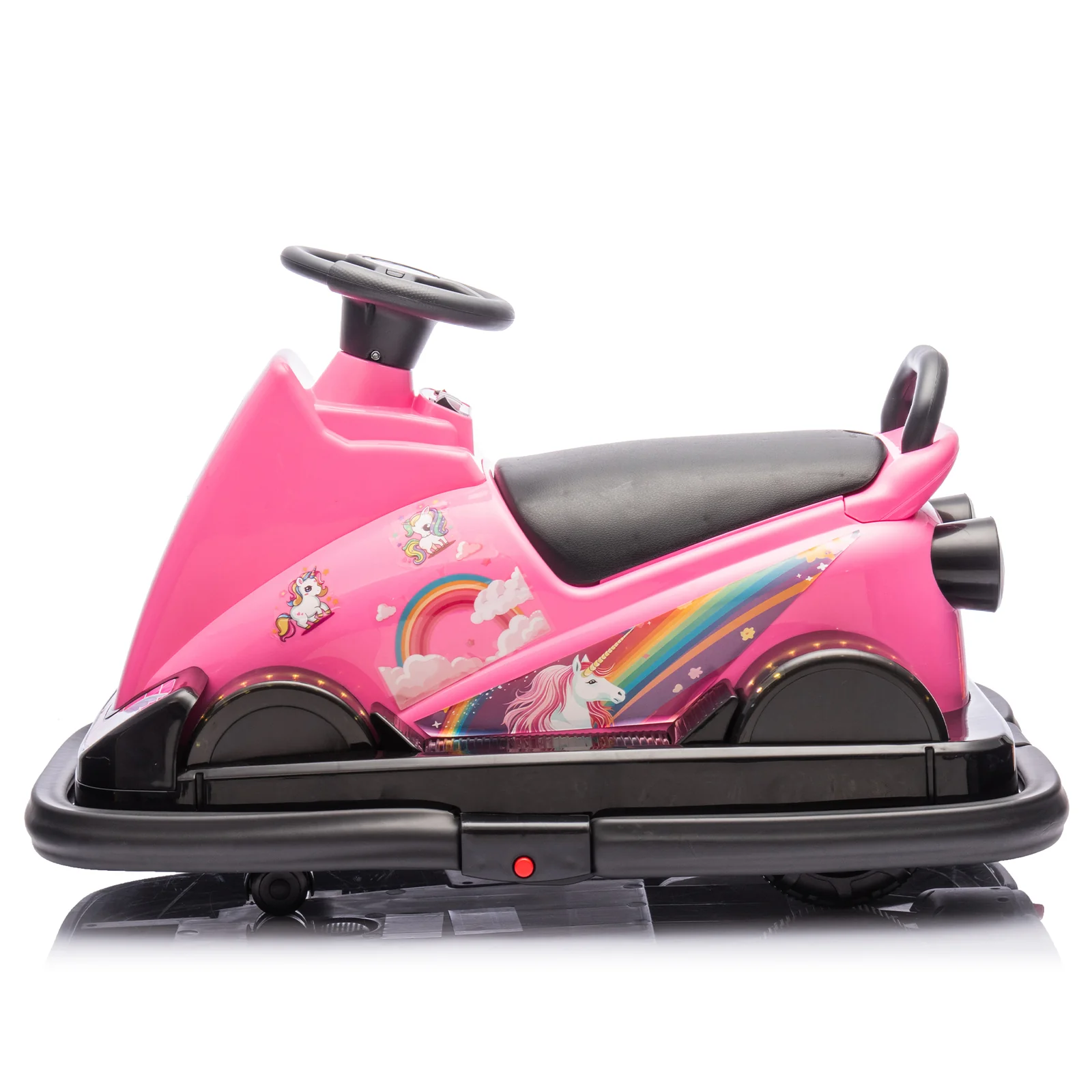 12V Kids Ride-On Motor Bumper Car with 360-Degree Rotation System - Image 10