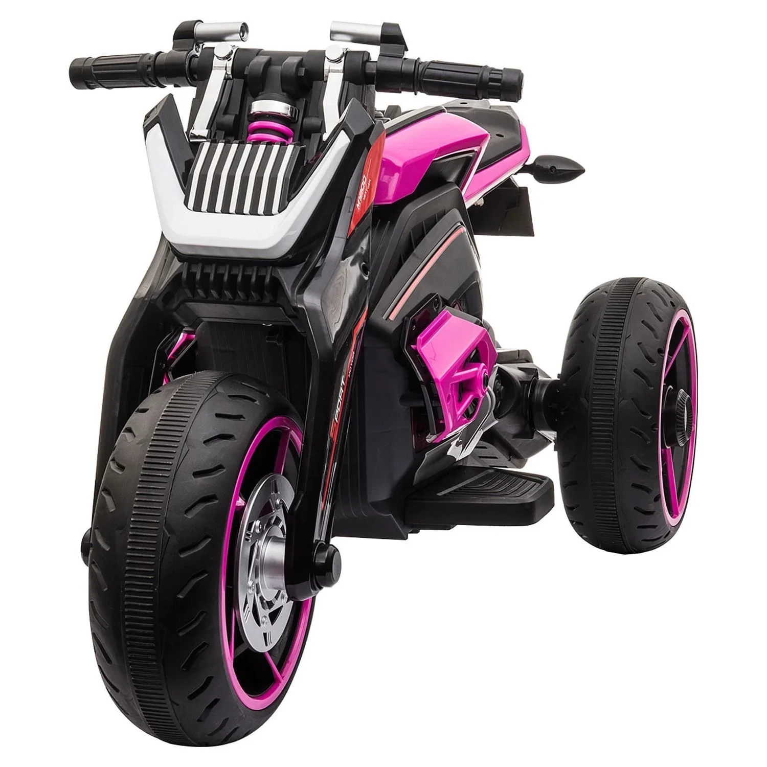 12V Battery-Powered Electric Ride-On 3-Wheel Kids Trike Motorcycle
