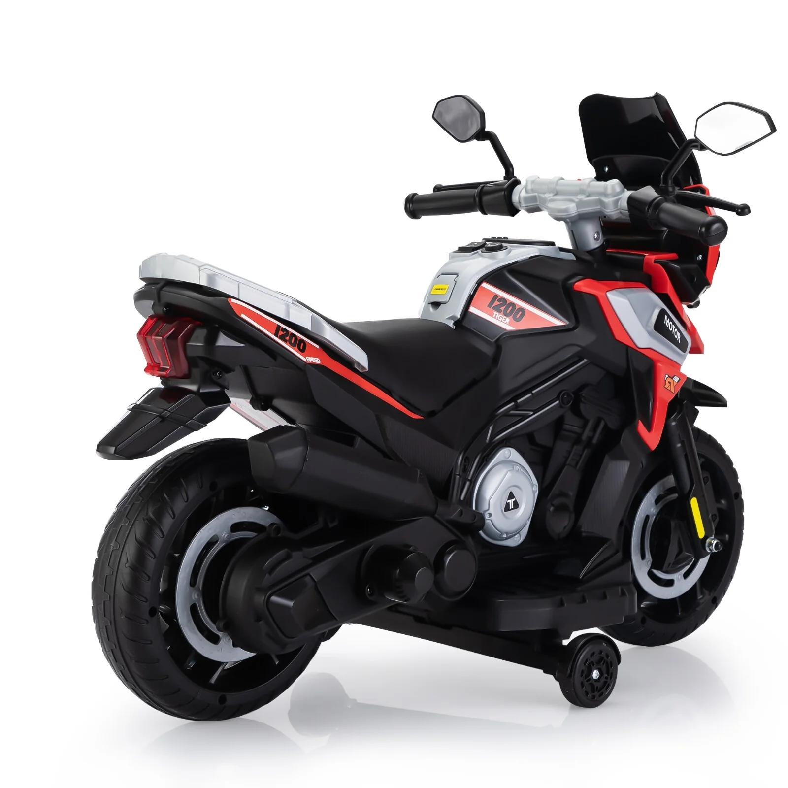 12V Battery-Powered Kids Ride-On Off-Road Motorcycle with Music - Image 17