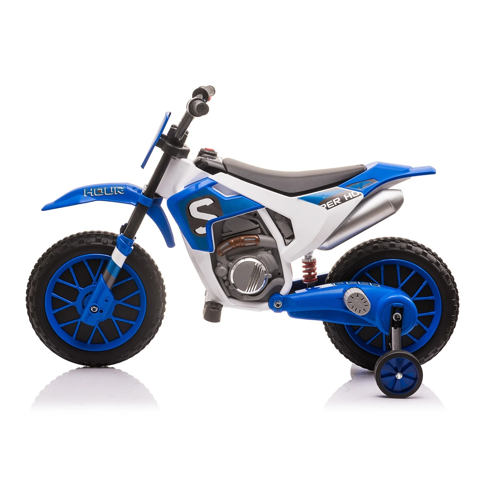 12V Kids Electric Ride-On Motorcycle with Dual 35W Motors and 2 Speeds - Image 5