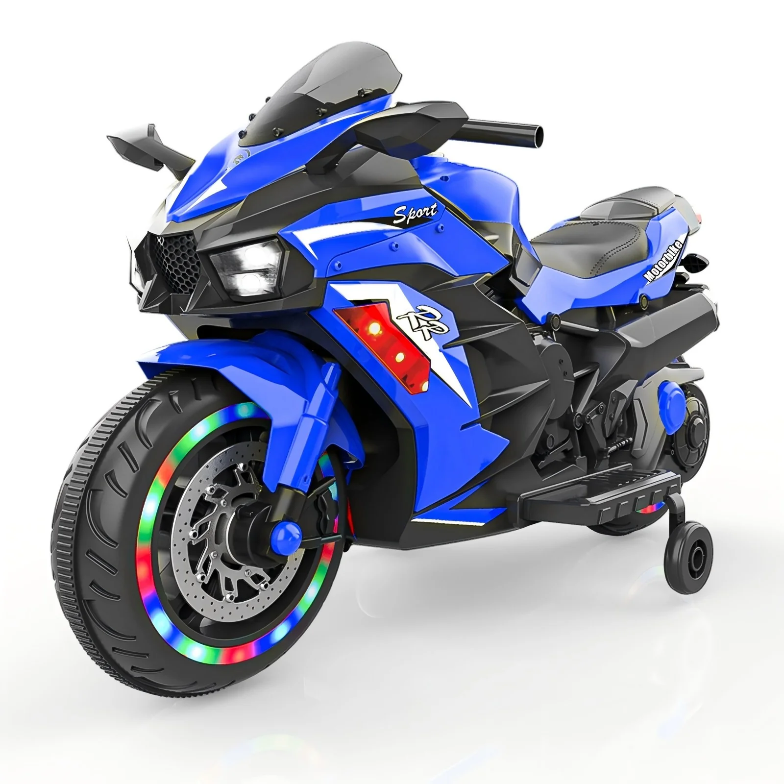 12V Battery-Powered Electric Ride-On Dirt Bike Motorcycle for Kids - Image 32
