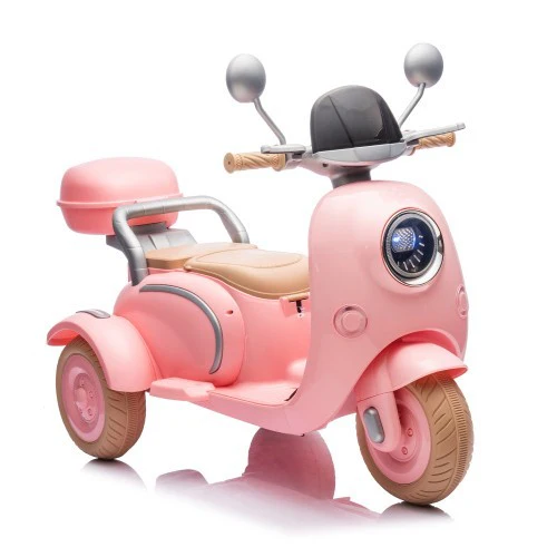 12V Electric Two-Seater Kids Ride-On Three-Wheel Motorcycle with Bluetooth - Image 7