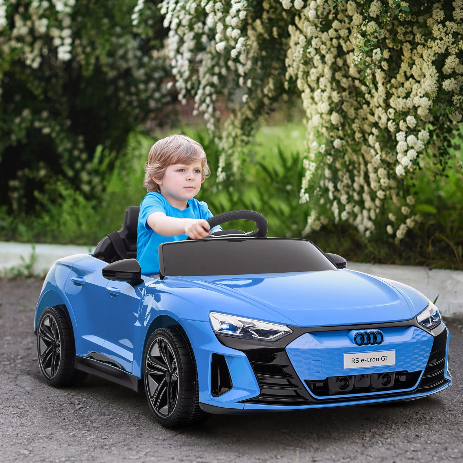 12V Kids Electric Ride-On Car with Remote Control, Suspension, and 4 Wheels – 3.1 MPH - Image 9