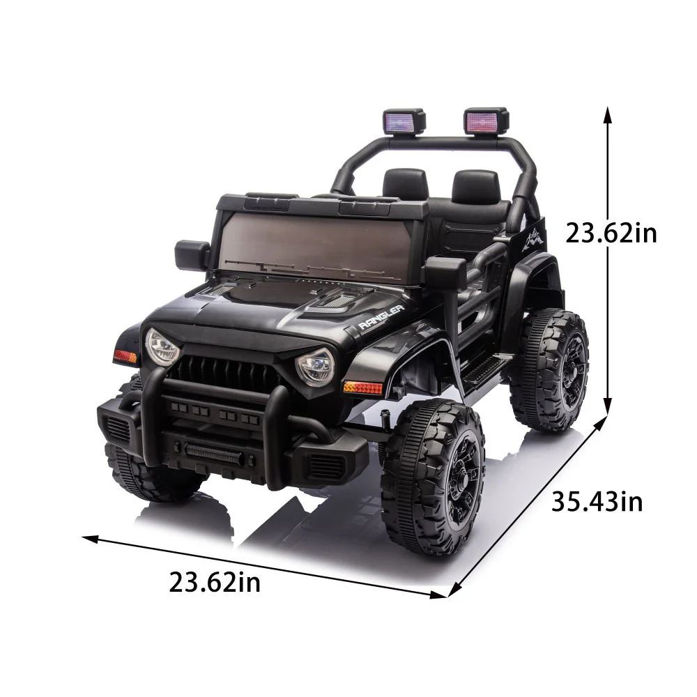 12V Kids Electric Ride-On Jeep Car with Battery, Remote Control, and LED Lights - Image 14