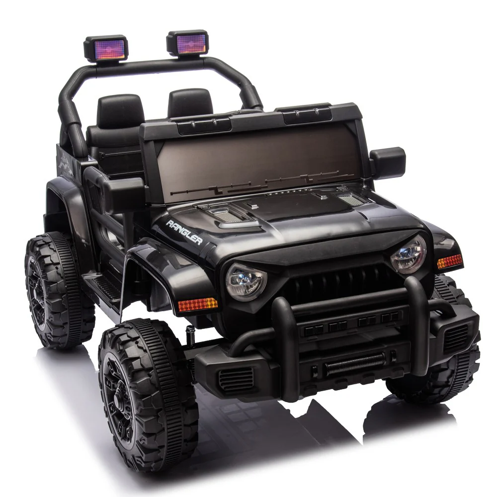 12V Kids Electric Ride-On Jeep Car with Battery, Remote Control, and LED Lights - Image 16