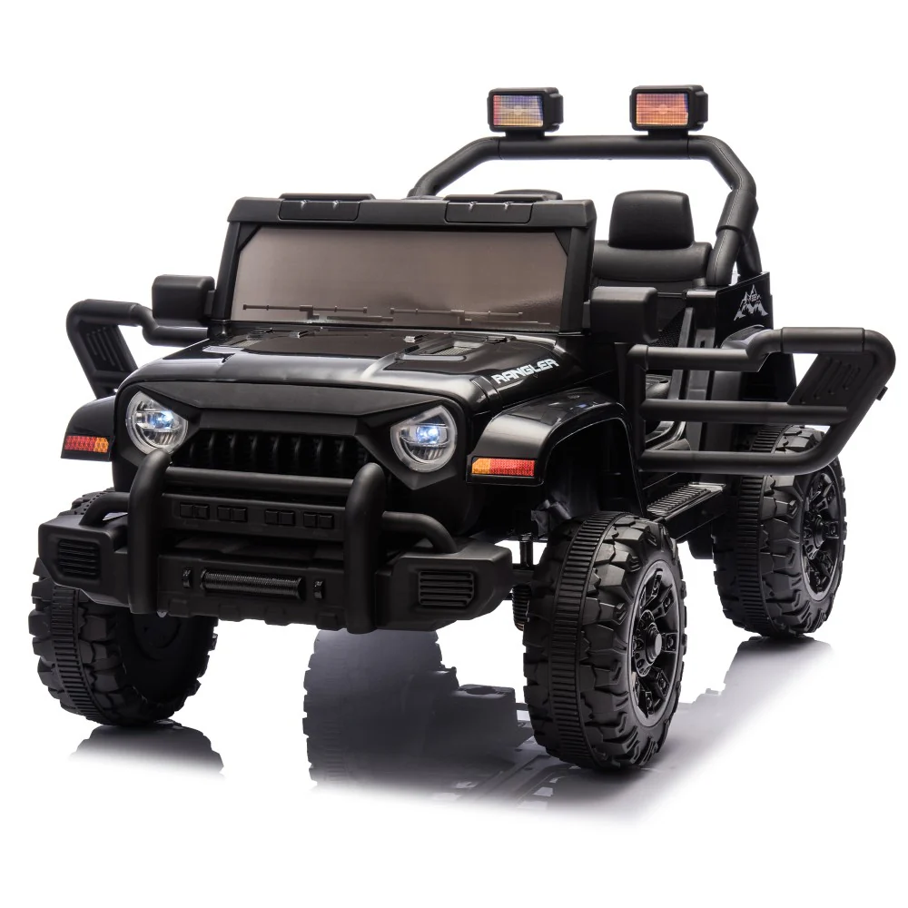 12V Kids Electric Ride-On Jeep Car with Battery, Remote Control, and LED Lights - Image 19