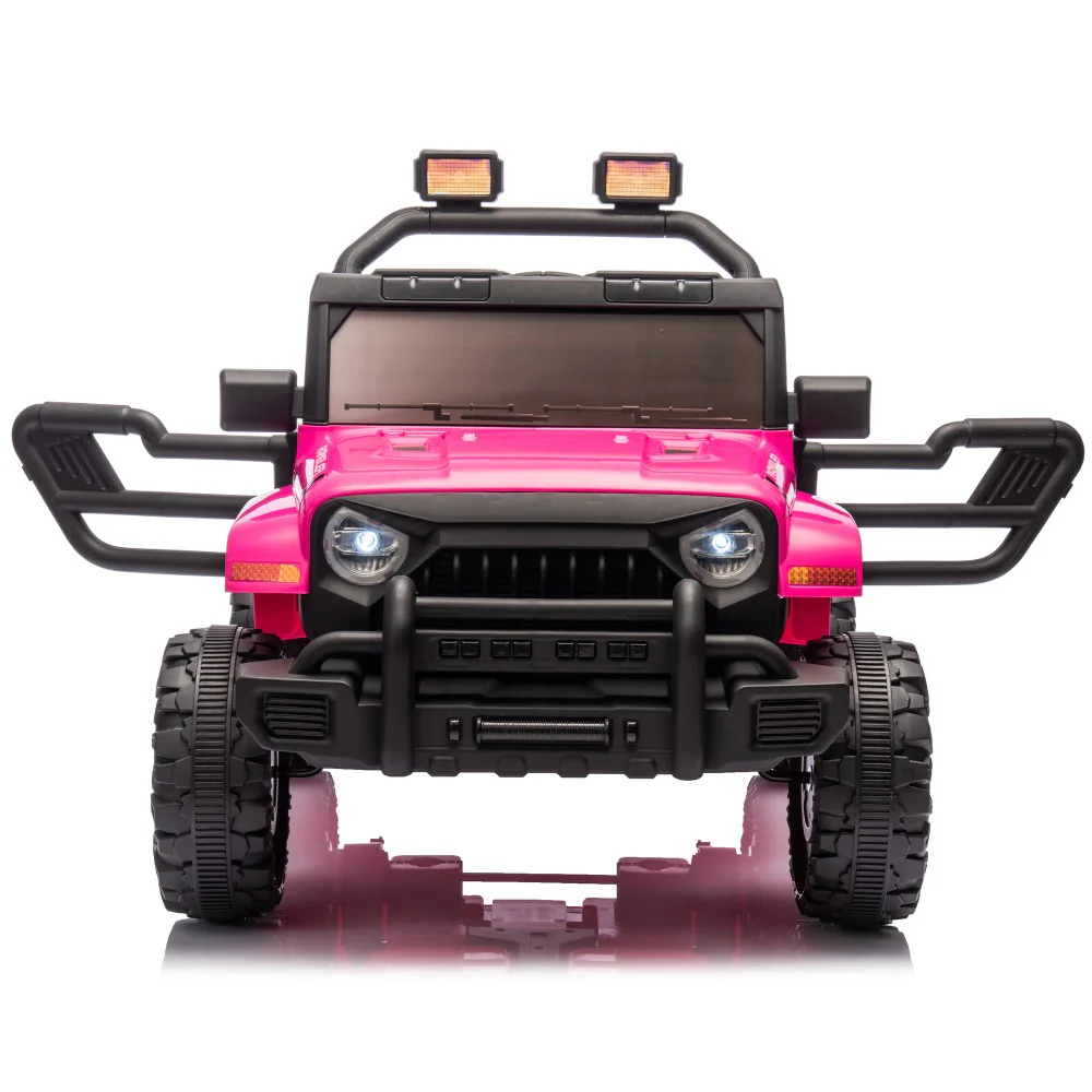 12V Kids Electric Ride-On Jeep Car with Battery, Remote Control, and LED Lights - Image 9